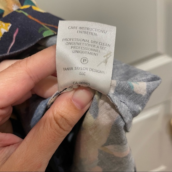 Tanya Taylor Blanca Jungle Print Button-Front Dress - Picture 8 of 10